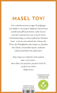 Zusatzmaterial 9783426286029 U4 von Der fröhliche Rabbi und die verschlungenen Wege zum Glück von David Kraus