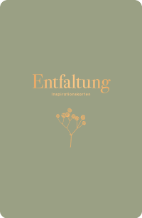 Elma van Vliet Entfaltung - 50 Inspirationskarten Zusatzmaterial