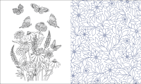 Zusatzmaterial PA 4036442012925 innen 015 von Zauberhafte Blumenträume: Ausmalbuch zum Entspannen