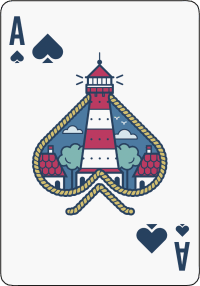 Zusatzmaterial PA 4036442012444 innen 013 von Ahoi! 55 Spielkarten mit Motiven von der Küste: Poker, Skat, Mau-Mau & Co. von Dario Genuardi