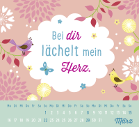 Mini-Kalender 2026: Für eine tolle Freundin wie dich Zusatzmaterial