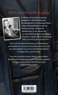 Zusatzmaterial 9783426284292 U4 von Tanzen wir die Liebe aus: Cornelia Froboess teilt ihre Erinnerungen. Autorisierte Biografie von Matthias Henke