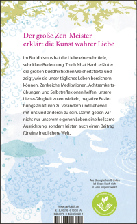 Zusatzmaterial 9783426293201 U4 von Die Lehre des Buddha über die Liebe von Thich Nhat Hanh