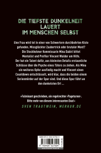 Zusatzmaterial 9783426527924 U4 von Schwarzlicht: Kriminalroman von Camilla Läckberg, Henrik Fexeus