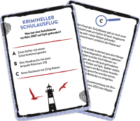 Zusatzmaterial PA 4036442010853 innen 011 von Crime Quiz - Mords-Geschichten und Verbrechen von der Küste: 50 kriminell spannende Fragen und Antworten von Christian Sußner, Ines Scholl