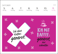 Postkartenkalender 2026: Kommst du auf mein Niveau oder soll ich runterkommen? Zusatzmaterial