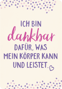 Zusatzmaterial PA 4036442010051 innen 013 von Fröhlich schwanger: Übungen und Tipps für werdende Mamas. 50 Affirmationskarten, die motivieren und Kraft schenken