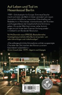 Zusatzmaterial 9783426529843 U4 von 1989 - Wahrheit oder Tod von Val McDermid