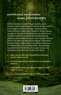 Zusatzmaterial 9783426563489 U4 von Energetische Selbstfürsorge: Finde mit Naturkräften Stabilität, Schutz und Erdung von Benjamin Maier