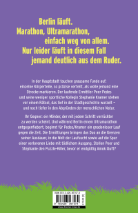 Zusatzmaterial 9783426567579 U4 von Der Tod hat einen langen Atem: Kriminalroman von Achilles