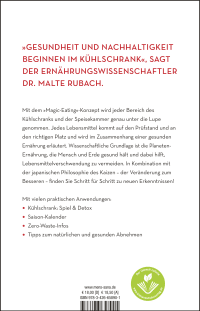 Zusatzmaterial 9783426658901 U4 von Magic Eating: So organisieren Sie Ihren Kühlschrank, verändern Ihr Essverhalten und leben gesund von Malte Rubach, Marjorie Rubach