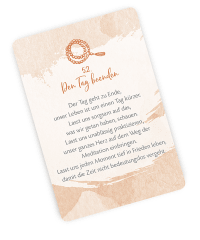 Ich wache auf und lächle Zusatzmaterial