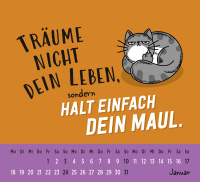 Mini-Kalender 2027: Neues Jahr neues … ach halt die Klappe! Zusatzmaterial