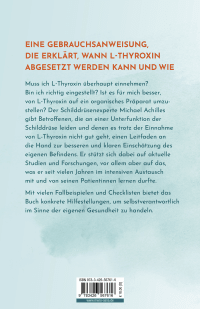 Zusatzmaterial 9783426567616 U4 von L-Thyroxin ein Leben lang?: So findest du heraus, ob es eine Alternative für dich gibt von Michael Achilles
