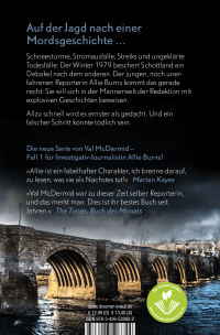 Zusatzmaterial 9783426528822 U4 von 1979 - Jägerin und Gejagte von Val McDermid