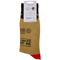 Sebastian Fitzek-Socken "Das Paket" Größe 41 - 46 Zusatzmaterial