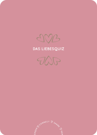 Das Liebesquiz Zusatzmaterial