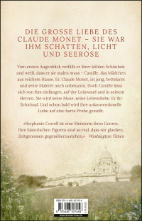 Zusatzmaterial 9783426307458 U4 von Die Frau im grünen Kleid: Sie war die Muse Claude Monets. Er war ihr Schicksal. Roman von Stephanie Cowell