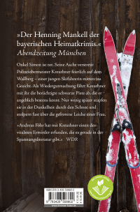 Zusatzmaterial 9783426508602 U4 von Schwarze Piste: Kriminalroman von Andreas Föhr