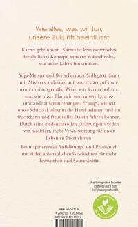 Zusatzmaterial 9783426293171 U4 von Karma: Wie du dein eigenes Schicksal gestalten kannst von Sadhguru