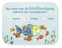 Der Wunschfisch. Rätselspaß zur Erstkommunion Metallbox Zusatzmaterial