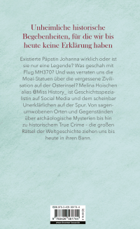 Zusatzmaterial 9783426561744 U4 von Mystery mit Miss History: Die großen Rätsel der Weltgeschichte von Melina Hoischen, Stefanie Jung