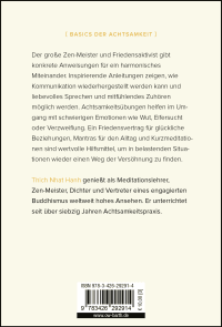 Zusatzmaterial 9783426292914 U4 von Einfach versöhnen von Thich Nhat Hanh