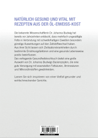 Zusatzmaterial 9783426657911 U4 von Basisrezepte aus der Öl-Eiweiß-Kost: Gesunde Ernährung zur Vorbeugung von Zivilisationskrankheiten von Dr. Johanna Budwig-Stiftung