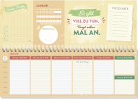 Zusatzmaterial PA 4036442014721 innen 012 von Tischkalender 2027 quer: Nutze den Tag! Es sei denn, er ist blöd, dann nutze den nächsten