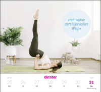Wochenkalender 2027: Yoga – Zeit für mich Zusatzmaterial