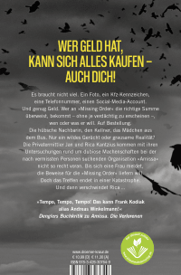 Zusatzmaterial 9783426307649 U4 von Amissa. Die Vermissten: Thriller von Frank Kodiak
