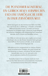 Zusatzmaterial 9783426461655 U4 von Schwestern des brennenden Himmels: Roman von Hanna Caspian