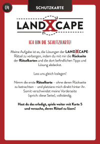 Zusatzmaterial PA 4036442009871 innen 003 von LandXcape - Das geheimnisvolle Amulett: Eine Escape-Rallye quer durch Bayern von Corinna Harder, Swen Harder