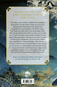 Zusatzmaterial 9783426563700 U4 von Thousand Autumns. Buch 2: Alte Feinde von Meng Xi Shi