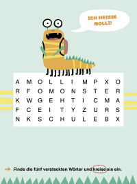 Erstes Lesen mit den Buchstabenmonstern Zusatzmaterial