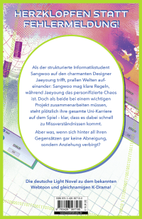 Zusatzmaterial 9783426567180 U4 von Semantic Error 01: Systemfehler im Code der Liebe von J. Soori