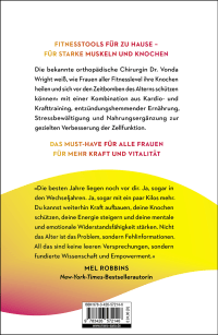 Zusatzmaterial 9783426572146 U4 von Unzerbrechlich: Starke Knochen, Starke Frauen. Das innovative 6-Wochen-Programm für zu Hause von Vonda Wright