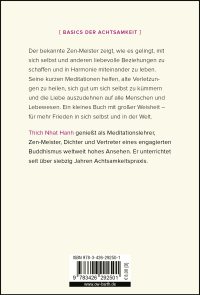Zusatzmaterial 9783426292501 U4 von Einfach lieben von Thich Nhat Hanh