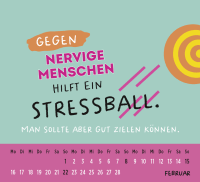 Mini-Kalender 2026: Manchmal fühle ich mich wie eine Banane. Von Affen umgeben. Zusatzmaterial