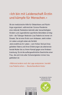 Zusatzmaterial 9783426286135 U4 von Auf krummen Wegen geradeaus: Was mich bewegt und antreibt von Dr. med. Lisa Federle