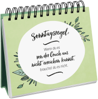Eigentlich wollte ich die Welt retten, aber es regnet. Zusatzmaterial