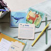 Zusatzmaterial PA 4260308346545 innen 033 von Meine Mutmach-Tiere: Affirmationskarten für Kinder von Julia Reyelt