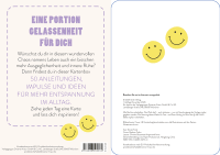 Zusatzmaterial 9783848504534 U4 von Impulskarten: Less stress – 50 Impulse für mehr Entspannung und Gelassenheit von Kristin Funk