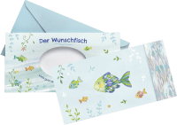 Zusatzmaterial PA 4260308347788 innen 011 von Der Wunschfisch. Viele gute Wünsche zur Erstkommunion: Kuvert für ein Geld- oder Gutscheingeschenk von Silvia Habermeier