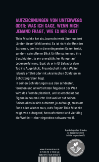 Zusatzmaterial 9783426278727 U4 von Alles muss raus: Notizen vom Rand der Welt von Thilo Mischke
