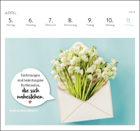 Postkartenkalender 2027: Eine kleine Umarmung für jeden Tag Zusatzmaterial