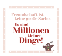 Mit dir ist gut Plätzchen essen Zusatzmaterial