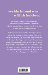 Zusatzmaterial 9783426562895 U4 von Der Mensch, auf den du wartest, bist du: Vom Struggle, die Erwartungen der 20er zu erfüllen von Elisa Rizzo