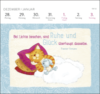 Zusatzmaterial PA 4036442014547 innen 011 von Postkartenkalender 2027: Om-Katze: In der Ruhe liegt die Kraft von Lisa Manneh