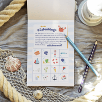 Mein fröhlicher Rätsel- und Spieleblock für die Küste Zusatzmaterial